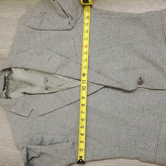 True vintage LEBOW Boyd's Philadelphia mens 100% cashmere blazer size 42 - Picture 14 of 16